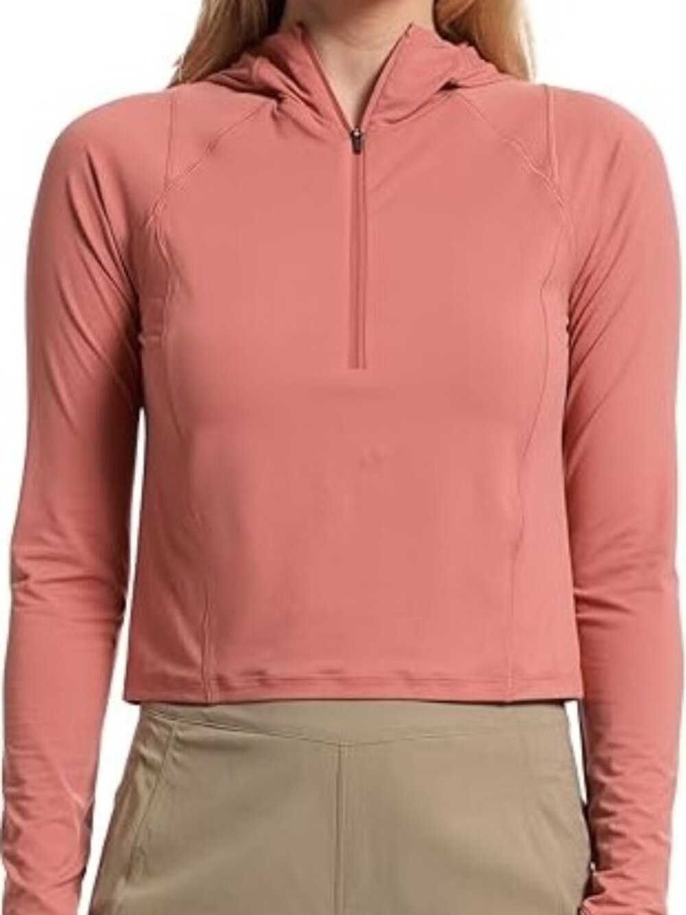 Mountain Hardwear Women's Fleurs Crater Laketm Long Sleeve Crop T-Shirt Size L